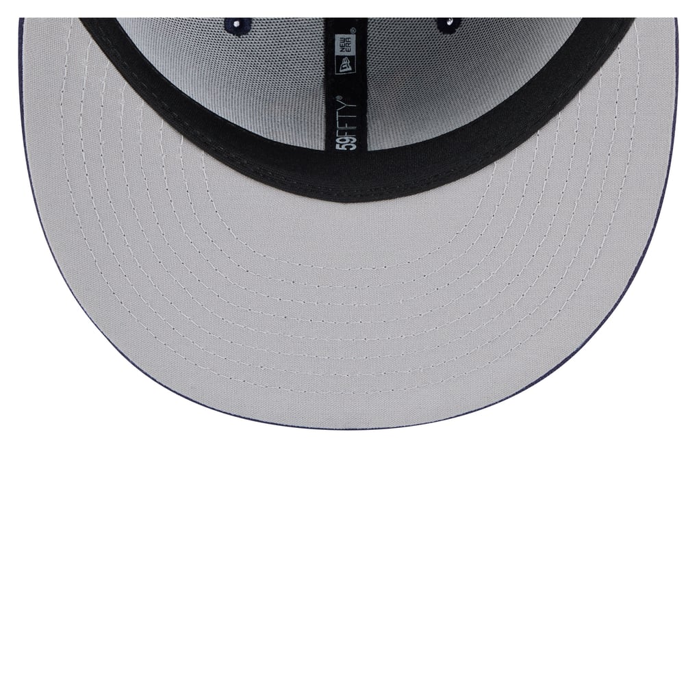 Casquette ajustée 59FIFTY Authentic Collection New Era Brooklyn Cyclones - Bleu marine